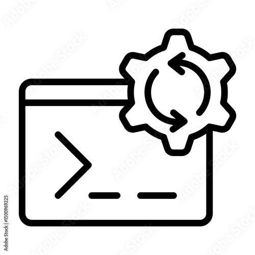 Command Line Automation Icon