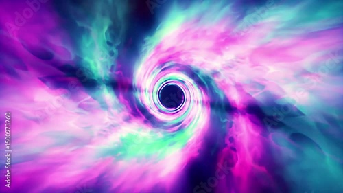 abstract background with glowing neon lights and lines.