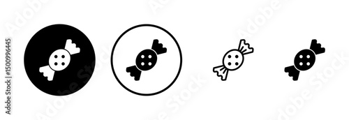 Candy icon logo design. candy sign and symbol.