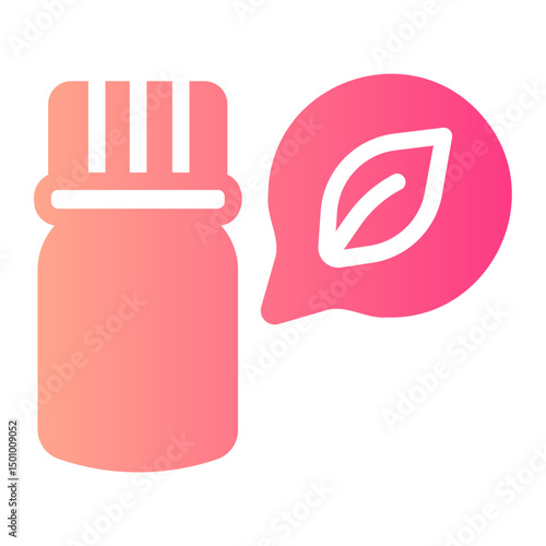 essential oil gradient icon