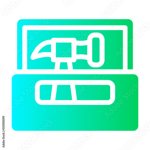 crypto investment growth Gradient icon