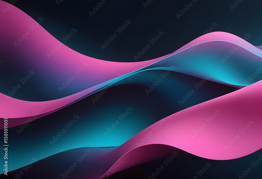 Obraz premium abstract wave background
