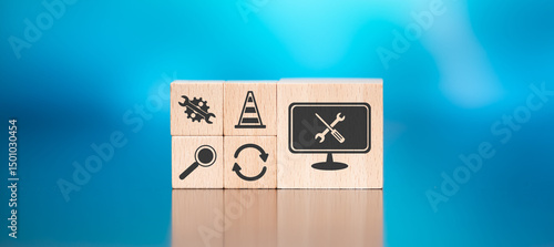 Photos Concept of system maintenance