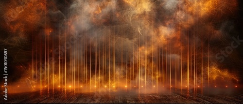 Wallpaper Mural fire in the water Torontodigital.ca