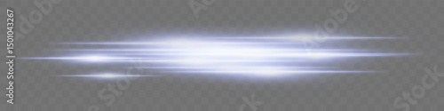 Soft teal light streaks. Semi-transparent horizontal neon glow lines with wide radiant gradient. Perfect for futuristic, tech, speed, glow, energy visuals.