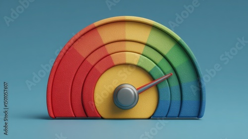 Adaptive smart inflation stress response tuner icon concept for enhanced financial management and resilience strategies