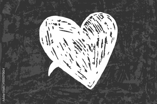 Text box chalkboard blank speech bubbles