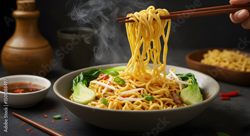 chines food noodles
