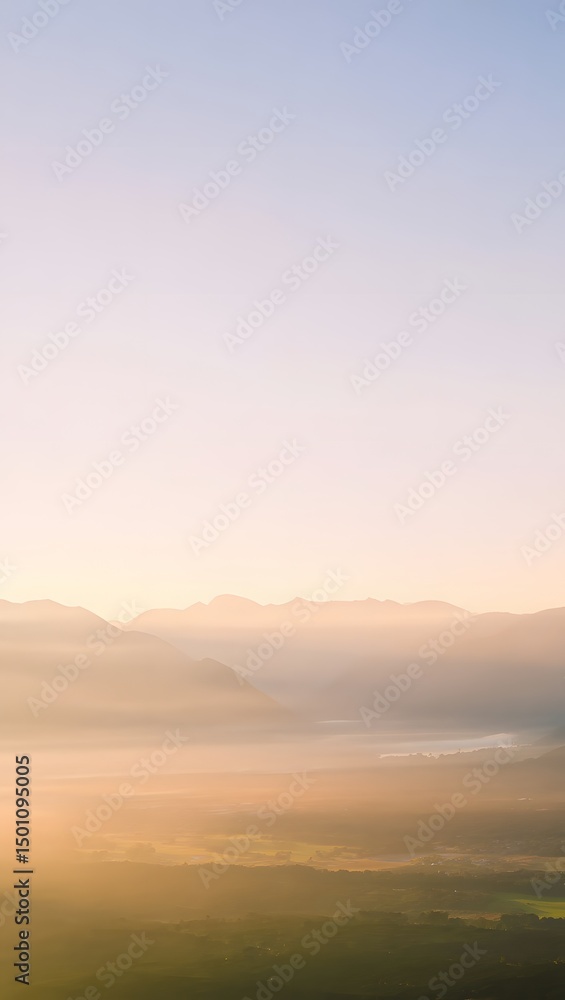 custom made wallpaper toronto digitalHills Emerging from the Mist