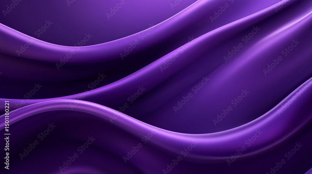 An elegant dance of rich purple fabric draped in luxurious folds evokes a sense of royalty and calm with smooth texture An elegant dance of rich purple fabric draped in luxurious folds evokes a sense of royalty and calm with smooth texture