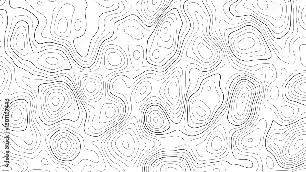 Vector Topographic Map with Contour Lines – Abstract Elevation Landscape. Minimalist Terrain Lines – White Background Topo Grid Texture. Mountain and Sea Navigation Map – Wavy Line Geography Vector. Vector Topographic Map with Contour Lines – Abstract Elevation Landscape. Minimalist Terrain Lines – White Background Topo Grid Texture. Mountain and Sea Navigation Map – Wavy Line Geography Vector.