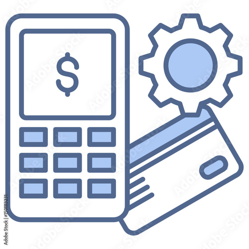 Merchant Blue Icon