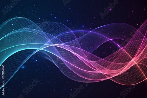 Abstract Digital Flow