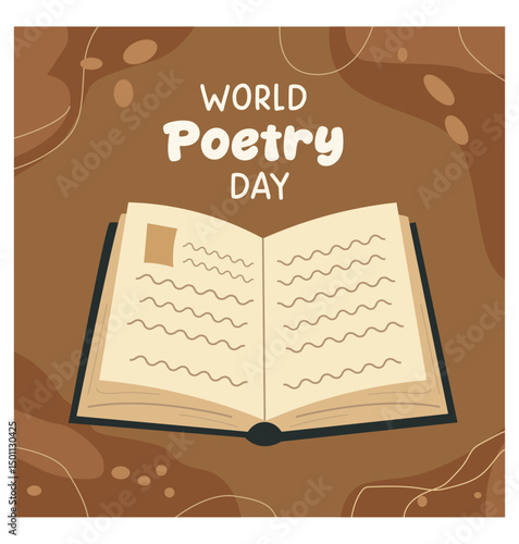 World Poetry Day Illustration Set-05