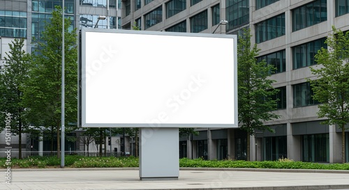 Wallpaper Mural Blank Billboard Urban Setting Ready for Advertising Torontodigital.ca