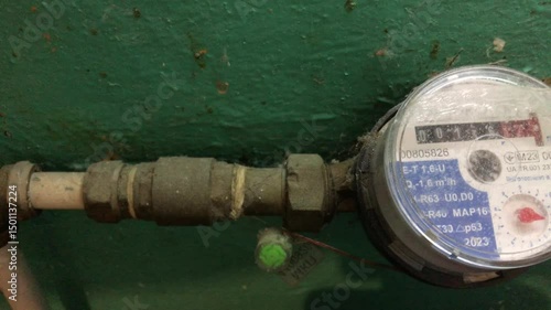 Water meter installation and maintenance in residential building