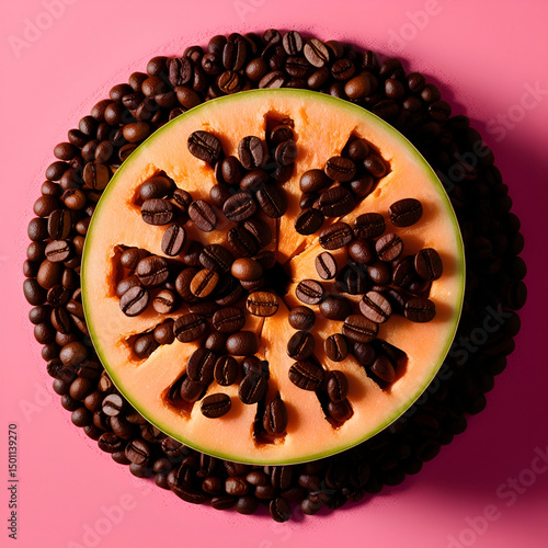 coffee beans and coffee