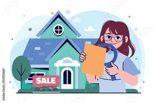 Flat Real Estate For Sale composition