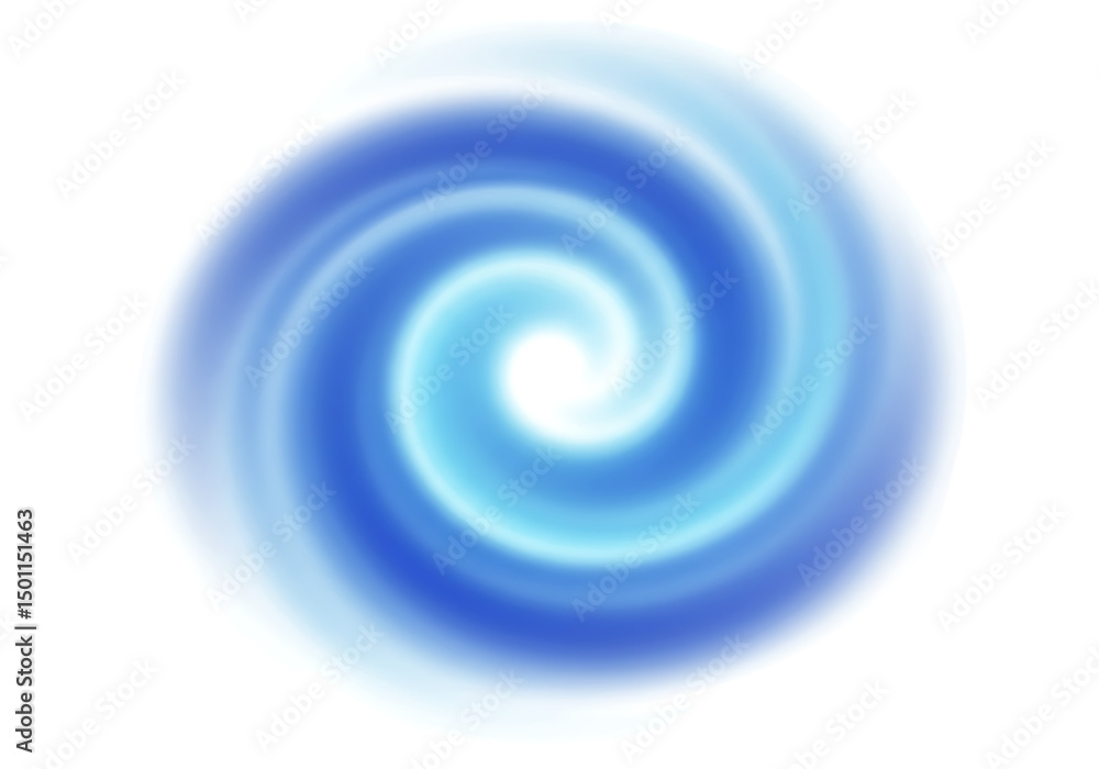 Stunning Blue Vortex: Abstract Art Image Stunning Blue Vortex: Abstract Art Image
