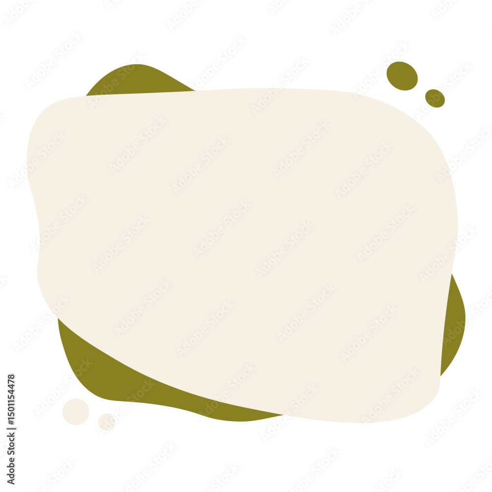 Fototapeta premium Blob Texty Box