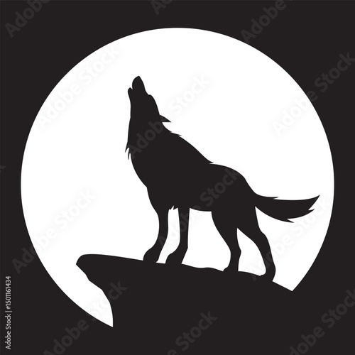 Wolf Silhouette 
