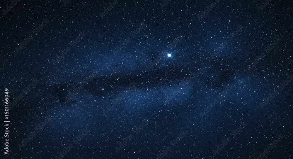 Obraz premium Night Sky with Stars