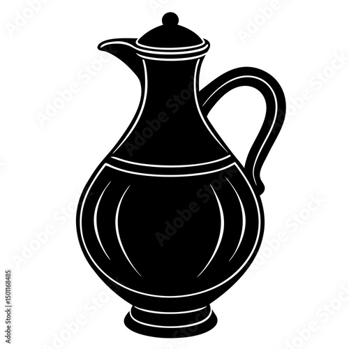 old ceramic jug