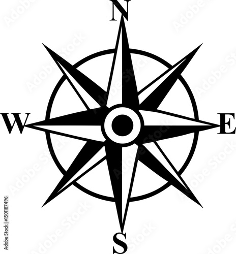 Compass Rose SVG Cut Files for Cricut & Silhouette