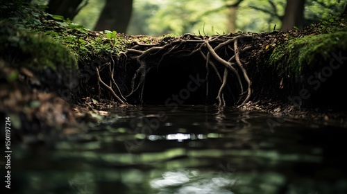 Mysterious Woodland Portal