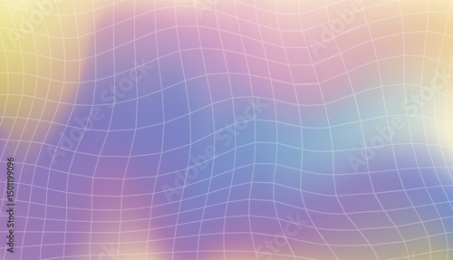 Free gradient and distorted grid background