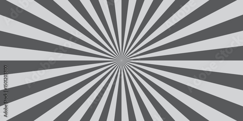 Sunburst Modern retro vintage sunrise sunbeam element spiral striped. Spiral starburst and striped pattern abstract geometric retro sunrays line wavy texture.	
