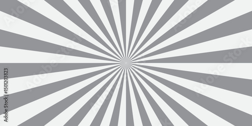 Sunburst Modern retro vintage sunrise sunbeam element spiral striped. Spiral starburst and striped pattern abstract geometric retro sunrays line wavy texture.	
