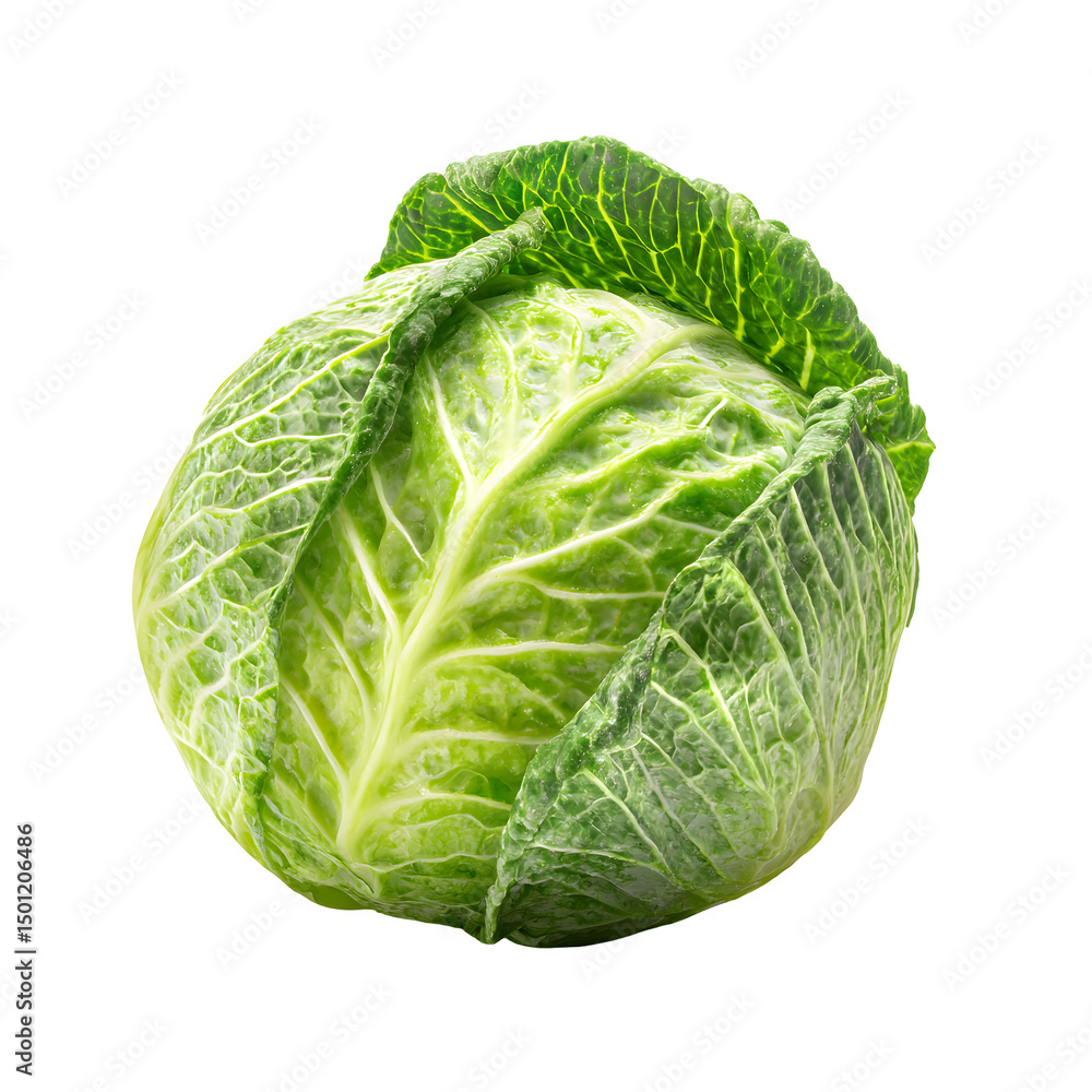 Fototapeta premium cabbage isolated on white background