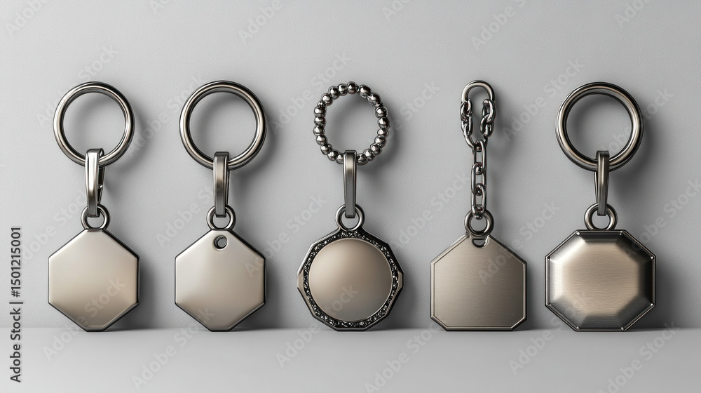 Metal keychains collection Metal keychains collection
