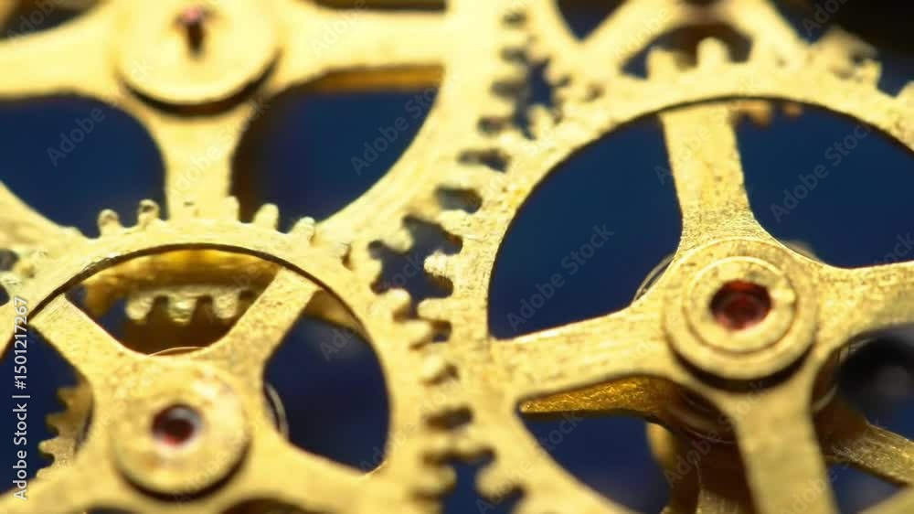 Golden cogs interlocking in reverse flow