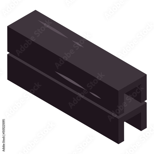 A unique design icon of girder 