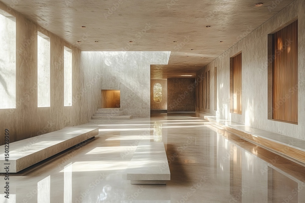 empty room with wooden floor empty room with wooden floor