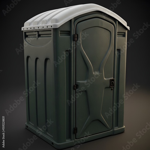 Portable Toilet Outdoor Facility Public Restroom