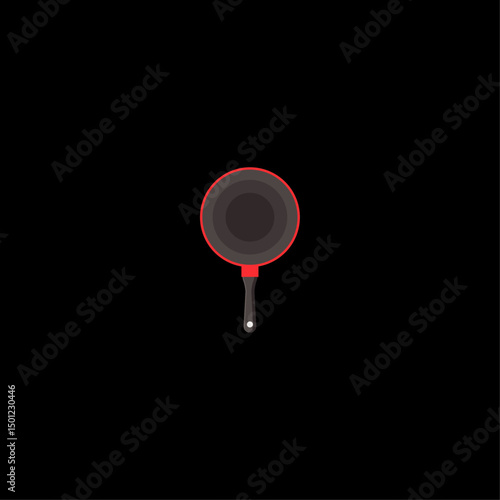 kitchen accessories icon flat vector design. 