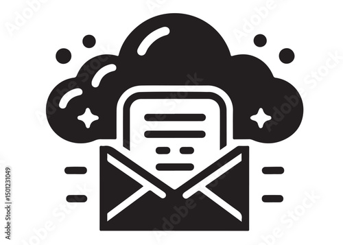 Chat icon logo silhouette vector, vector icon for comment, chat box dialogue logo silhouette icon vector illustration, social media logo icon silhouette vector on white background.