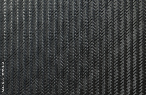 High-Definition Carbon Fiber Weave – Seamless Surface

