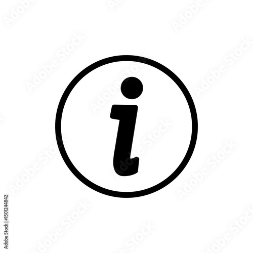 Information sign icon symbol for apps and websites. about us sign and symbol. question mark icon