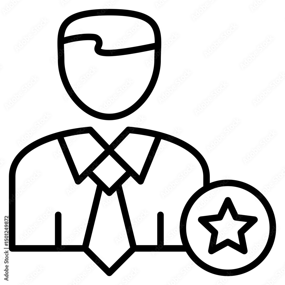 Expert line icon Expert line icon