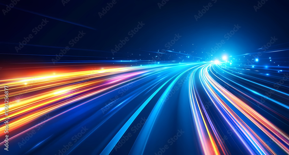 Dynamic Urban Night Speed Trail Dynamic Urban Night Speed Trail