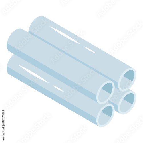 Modern design icon of plumbing pipes 