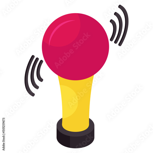 Premium download icon of hotspot tower 