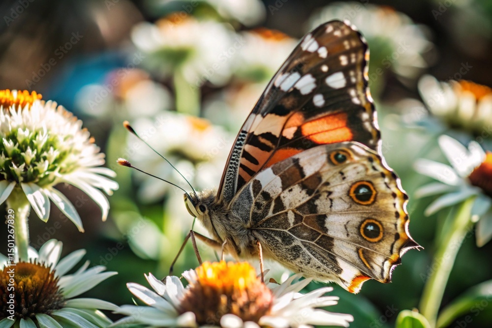 Obraz premium painted lady butterfly