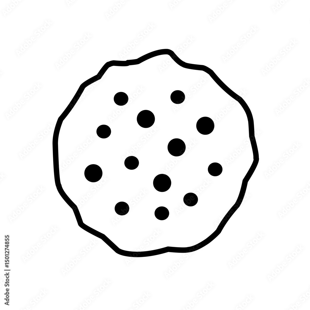 Fototapeta premium Dessert Vector Icon