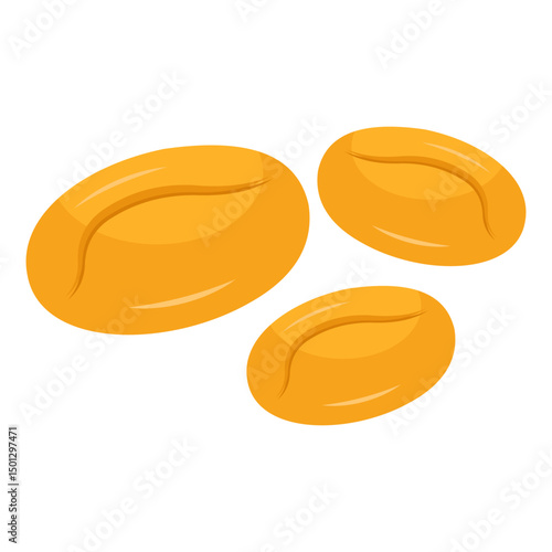 Perfect design icon of coffee beans