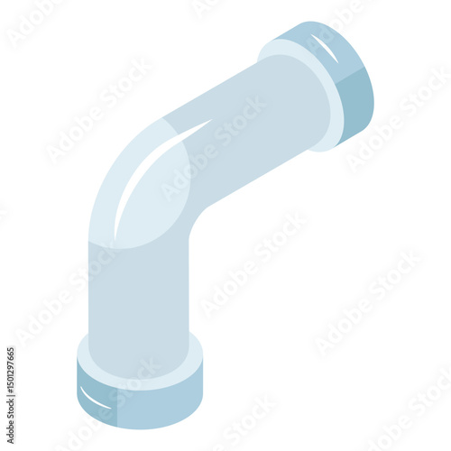 Modern design icon of plumbing pipe 